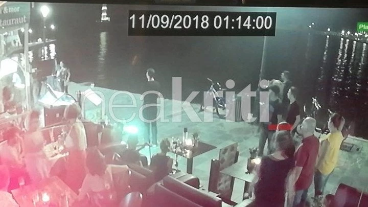 Βίντεο ντοκουμέντο – Οι κάμερες ασφαλείας κατέγραψαν καρέ – καρέ την αιματηρή συμπλοκή στα Χανιά (βίντεο)